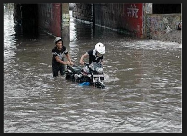 मप्र में मानसून सक्रिय, बीना नदी उफान पर, भारी बारिश की चेतावनी