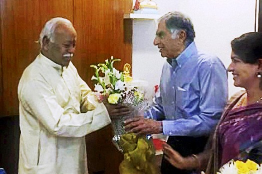 रतन टाटा और संघ प्रमुख मोहन भागवत करेंगे मंच साझा