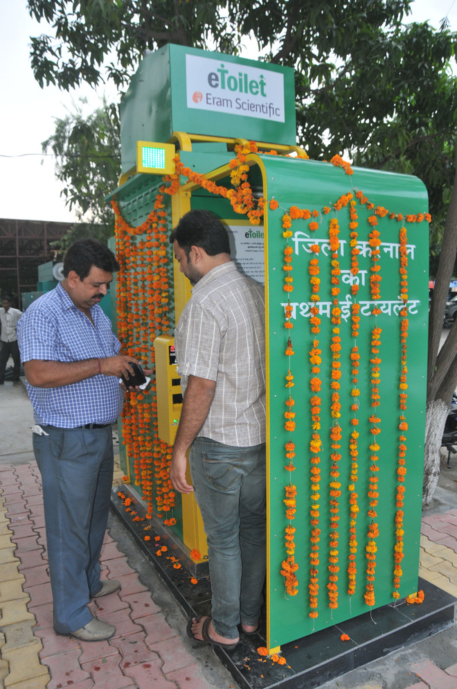 अब रायपुर में सात जगहों पर लगेगा ई-टॉयलेट