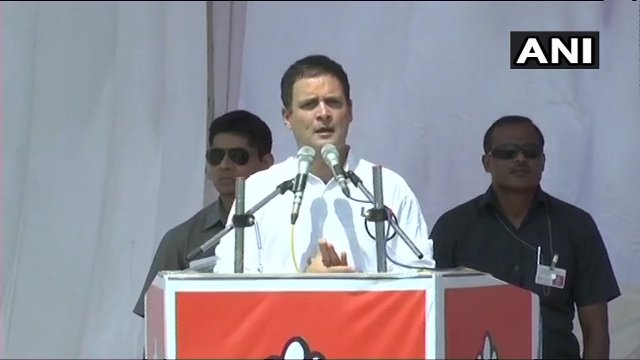 राफेल डील को लेकर राहुल गांधी ने मोदी पर साधा निशाना, शिवराज को बताया घोषणा की मशीन
