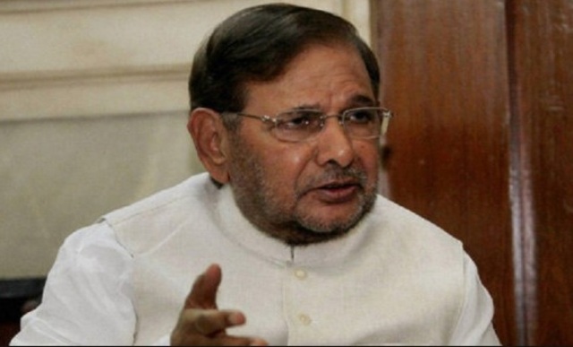 शरद यादव का बड़ा बयान,कहा-मोदी सरकार की विदाई तय,2019 में बिना किसी चेहरे के उतरेगा महागठबंधन