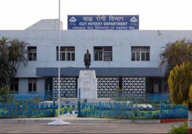 बीएसपी हादसा, घायलों से मिलने सेक्टर 9 अस्पताल पहुंचे केंद्रीय राज्यमंत्री विष्णुदेव साय