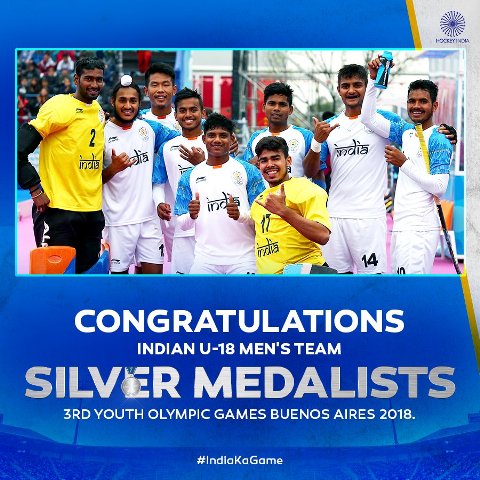 यूथ ओलिंपिक, U-18 हॉकी में खिताब से चूकीं भारतीय टीमें, सिल्वर मेडल से करना पड़ा संतोष
