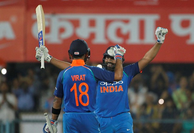 कोहली और रोहित की तूफानी पारी की बदौलत टीम इंडिया ने वेस्टइंडीज पर दर्ज की 8 विकेट से जीत