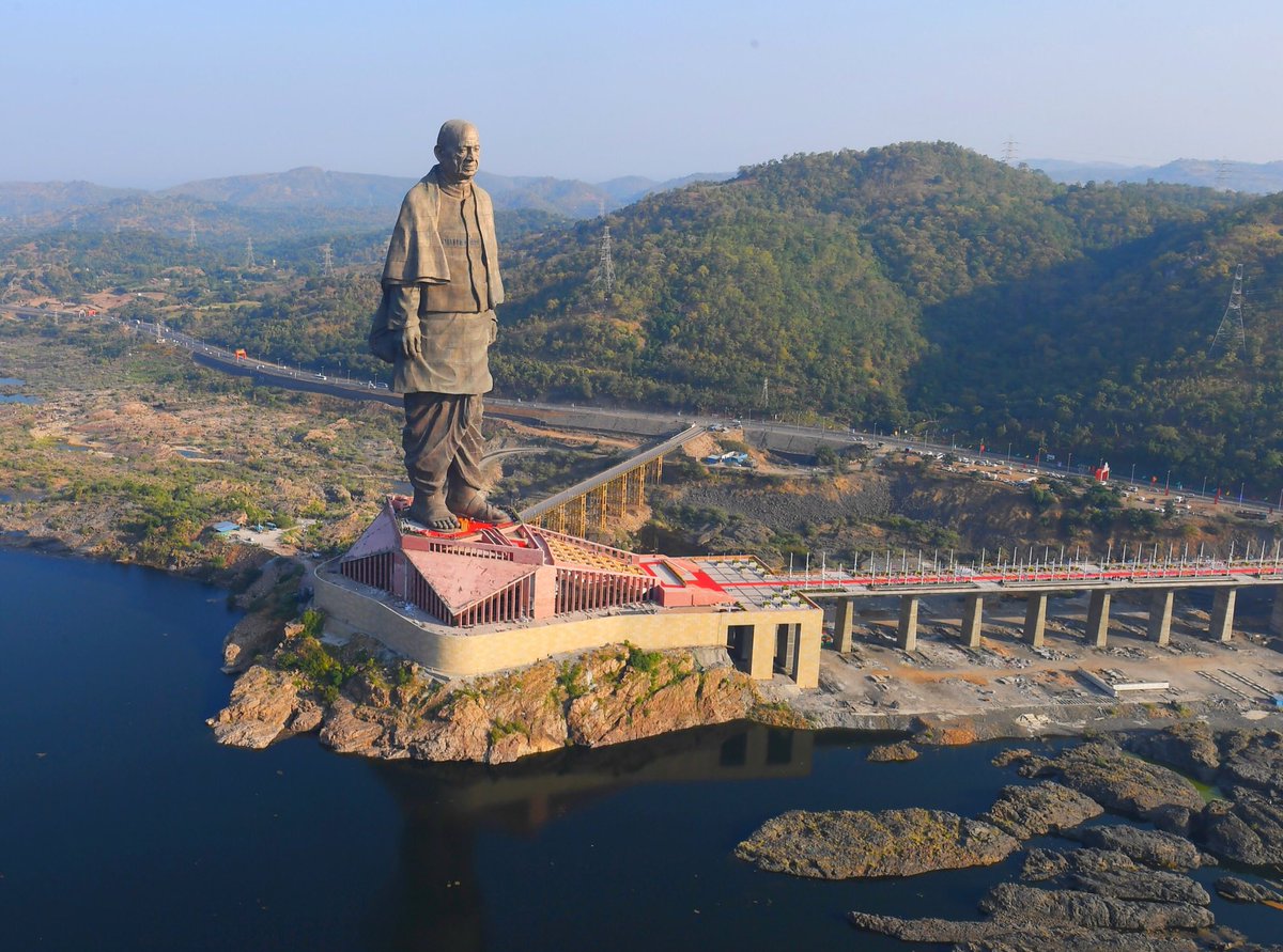 ‘स्टैच्यू ऑफ लिबर्टी’ से दोगुना है ‘स्टैच्यू ऑफ यूनिटी’ का आकार,मोदी आज करेंगे जनता को समर्पित