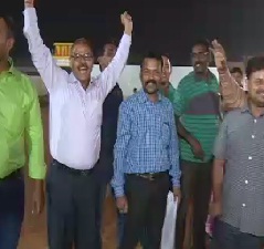 भारतीय ह़ॉकी टीम रायपुर पहुंची, गाजे-बाजे से हुआ स्वागत