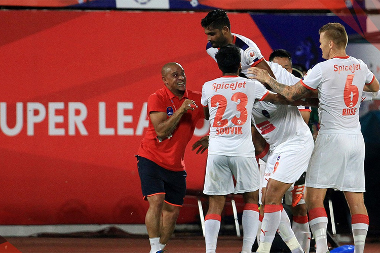 ISL: दिल्ली 3-1 की बढ़त के साथ दूसरे स्थान पर