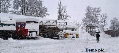 ठंड से ठिठुरा उत्तर भारत, कश्मीर में पारा पहुंचा -11 डिग्री