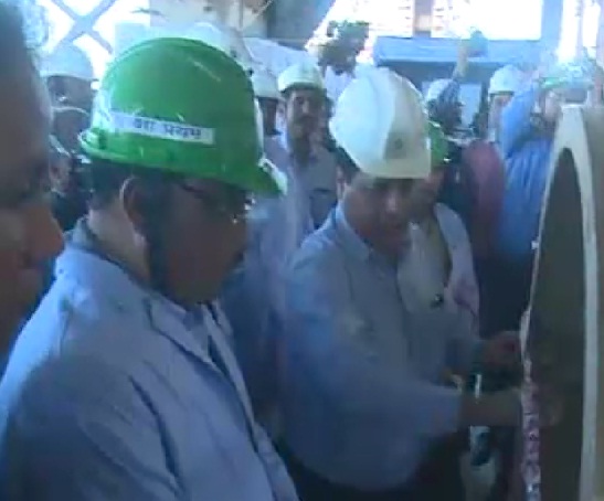 केंद्रीय इस्पात राज्यमंत्री विष्णुदेव साय ने किया NMDC खदानों का दौरा