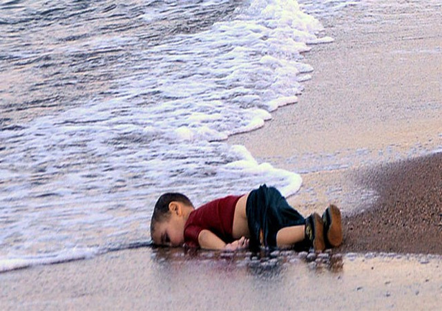 शार्ली ऐब्दो के कार्टून देखकर रो पड़े आयलान के पिता