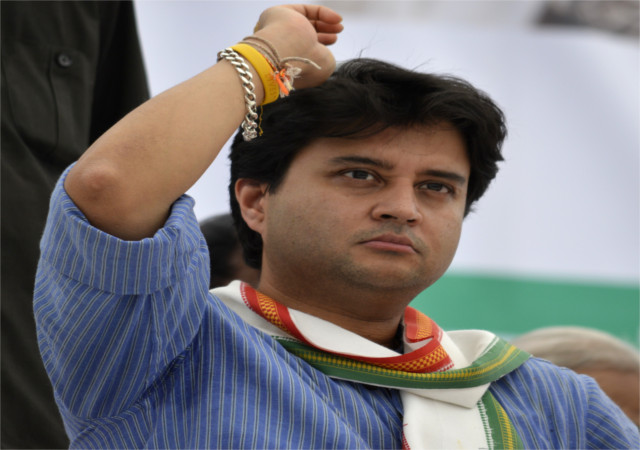 सिंधिया ने भाजपा की केंद्र और राज्य सरकार पर साधा निशाना