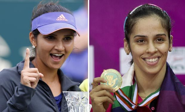 पद्मभूषण से सम्मानित होंगी सानिया मिर्जा, सायना नेहवाल