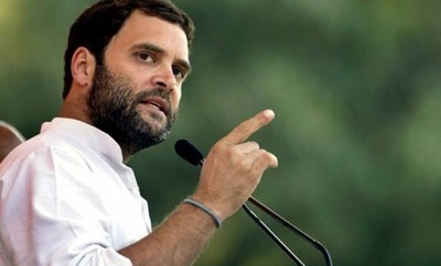 ABVP के प्रदर्शन के बीच हैदराबाद यूनिवर्सिटी पहुंचे राहुल गांधी