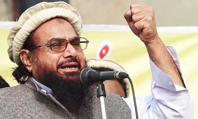 पाकिस्तान में हाफिज सईद ने भारत विरोधी रैली निकाली