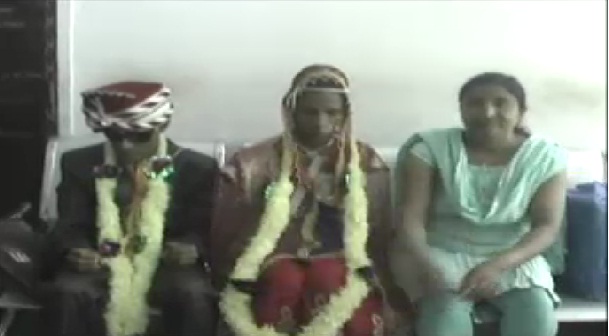 कलेक्ट्रेट में दो दिव्यांगों की शादी कराई गई
