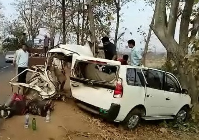 पिपरियाः सड़क दुर्घटना में छह लोगों की मौत