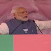 मोदी का कांग्रेस पर हमला,  कहा- एक परिवार की चार पीढ़ियों ने और एक चायवाले ने क्या दिया, हो जाए मुकाबला