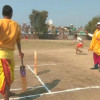 विद्वानों का अनोखा क्रिकेट टूर्नामेंट, धोती कुर्ता पहन संस्कृत कमेंट्री के साथ खेला मैच