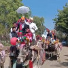 बैलगाड़ी, बैंड बाजा और बारात, खोती संस्कृति को बचाने की कोशिश, शादी बनी यादगार.. देखें वीडियो