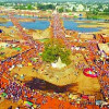 माघी पुन्नी मेला में दिख रही  रौनक, राजिम के त्रिवेणी संगम पर संस्कृति के दर्शन