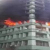 सीजीओ कॉम्पलेक्स के 5वीं इमारत में लगी आग, दमकल की 24 गाड़ियां मौके पर