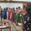 प्रधानमंत्री नरेंद्र मोदी ने नारी शक्ति पुरस्कार पाने वाली सभी महिलाओं से मुलाकात की और  शिखर पर पहुंचने की बधाई दी