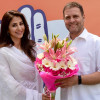 उर्मिला मातोंडकर कांग्रेस में शामिल, राहुल गांधी की मौजूदगी में ली सदस्यता
