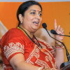 स्मृति का करारा प्रहार, कहा- कांग्रेस नेताओं को डर है कि भगवान राम को प्रणाम किया तो कट जाएंगे वोट