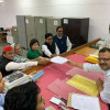कन्नौज से डिम्पल यादव ने जया बच्चन, अखिलेश और समर्थकों के साथ पहुंचकर भरा नामांकन
