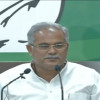 Watch Live: सीएम भूपेश का सवाल- मोदी को पुनीत गुप्ता की जानकारी दी गई है या नहीं…