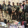 डीआरजी और स्पेशल टास्क फोर्स की संयुक्त टीम ने बरामद किए नक्सली हथियार व कुकर बम