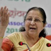 सुमित्रा महाजन के चुनाव न लड़ने से  कांग्रेस में खुशी की लहर, मराठी वोट बैंक में सेंध लगाने की तैयारी