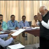 प्रधानमंत्री नरेंद्र मोदी ने दाखिल किया नामांकन, पर्चा भरने से पहले काल भैरव में की पूजा.. देखिए