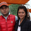 प्रियदर्शनी राजे सिंधिया ने भी प्रचार में बहाया पसीना, पति ज्योतिरादित्य के लिए मांगा समर्थन