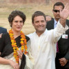 राहुल की नागरिकता के सवाल पर भड़की प्रियंका, कहा -पूरे देश की जनता ने उन्हें भारत में बड़े होते देखा है