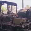 फिर सामने आई नक्सलियों की कायराना करतूत, रोड निर्माण कार्य में लगे 4 वाहनों को किया आग के हवाले