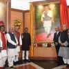 विधानसभा के सेंट्रल हाल में देश के महान विभूतियों के तैलचित्र का अनावरण