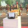 नक्सल हमले के शहीदों को दी गई श्रद्धांजलि, डीजीपी के साथ कई वरिष्ठ अफसर रहे मौजूद