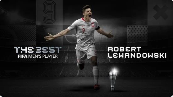 मेस्सी और रोनाल्डो को पछाड़कर लेवांडोवस्की बने फीफा के सर्वश्रेष्ठ फुटबॉलर
